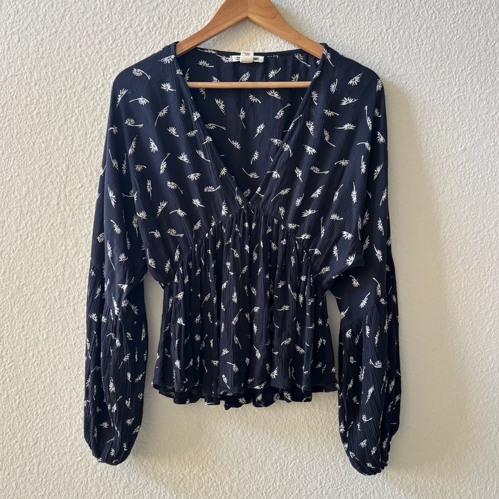 Billabong Boho Pattern Top V-Neck